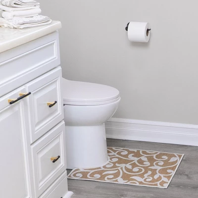 Sussexhome- Machine Washable & Absorbent Cotton Bath Rug - 20" X 24" - Image 7