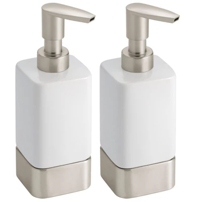 MDesign Ceramic Refillable Liquid Soap Dispenser Pump - Image 10