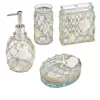Avanti Seaglass 4 Pc Bath Accessory Set