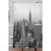 Bethany Young Photography In A New York State Of Mind Shower Curtain Black/White - Deny Designs