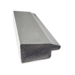 Vista Brushed Framed Bathroom Vanity Wall Mirror Nickel - Amanti Art