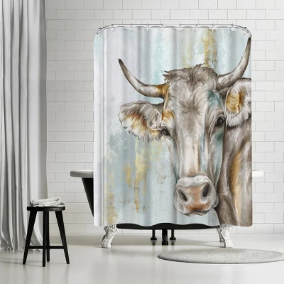 Americanflat 71" X 74" Shower Curtain Style 1 By PI Creative Art - Available In Variety Of Styles - Image 8