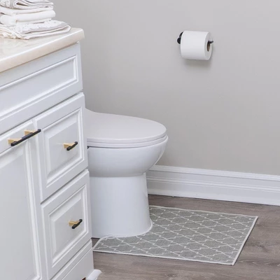 Sussexhome- Machine Washable & Absorbent Cotton Bath Rug - 20" X 24" - Image 8